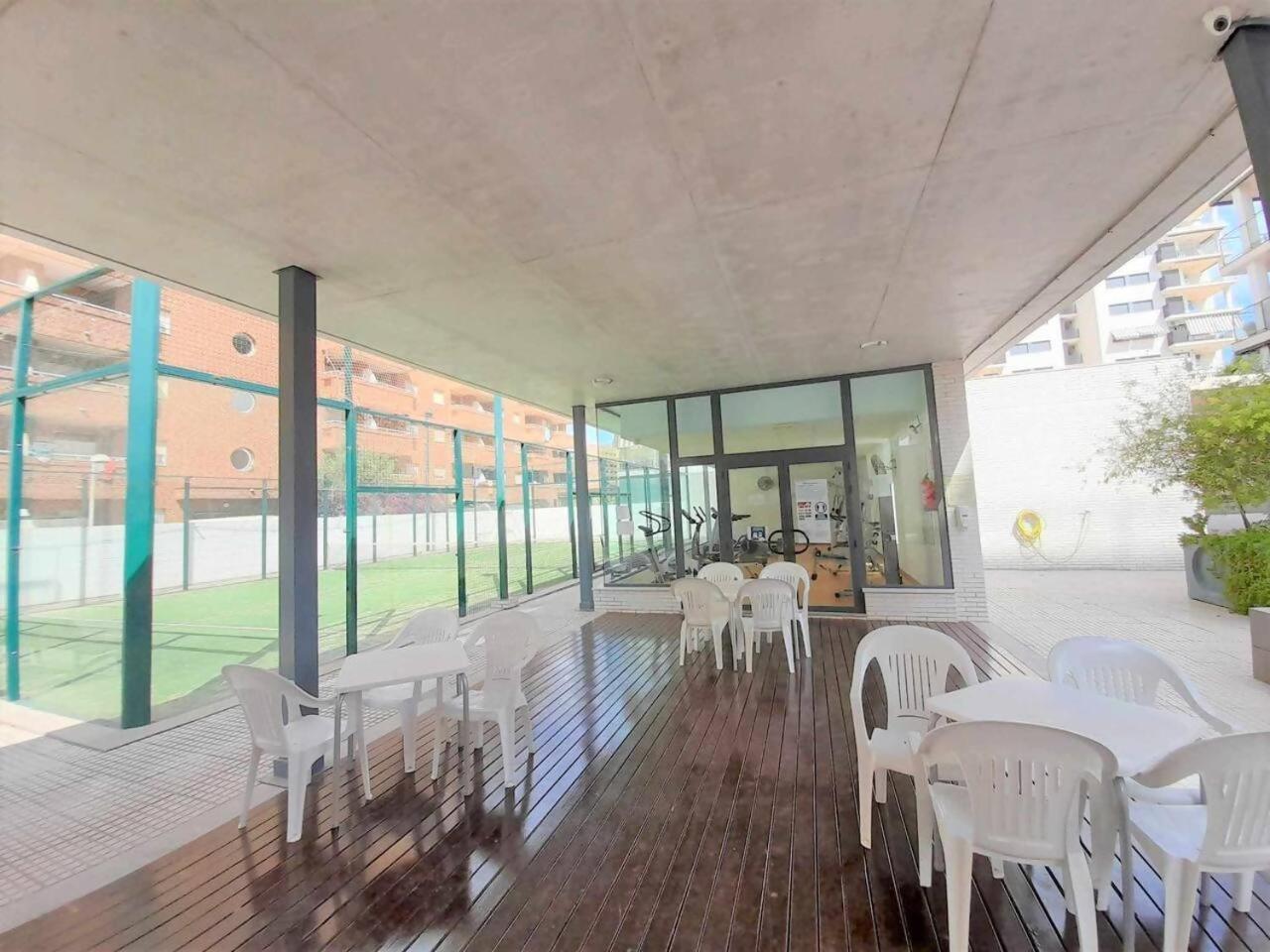 Ayf 200M Del Mar 2 Piscinas Pista De Padel Y Gym אורופסה דל מר מראה חיצוני תמונה